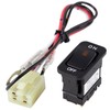 Car Seesaw Switch IS-540 LED Illuminated [ON-OFF] (HINO DUTRO with