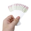 Honbay 100PCS Fashion Flower Disposable Perfume Test Strips Essential Oils