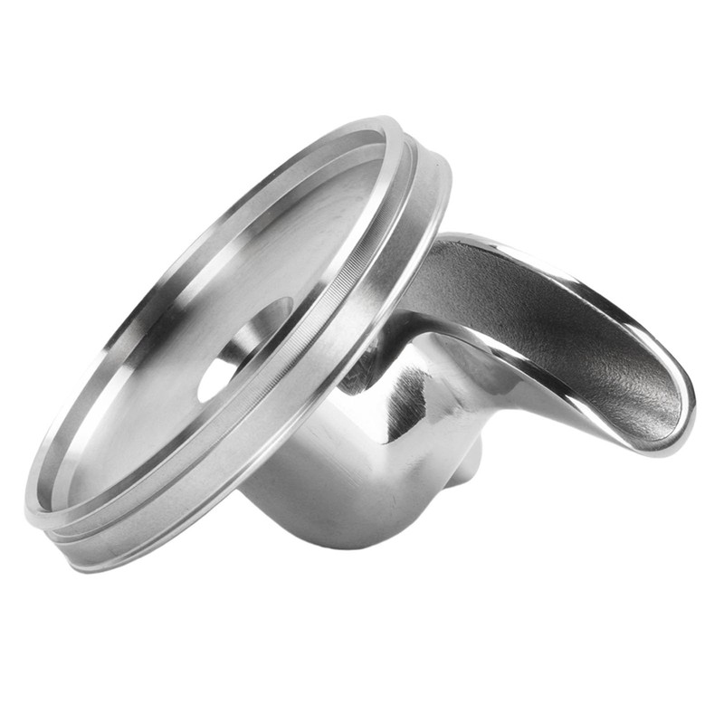 54mm Stainless Steel Portafilter Spout Bottomless to Spouted Coffee Machine