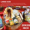 Morepack Shrink Wrap Bags for Gift Baskets,20x28 Inches Clear PVC