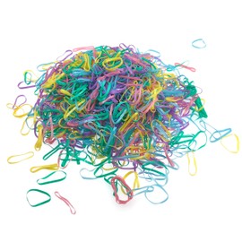 Zavaca 2000 Pcs Colorful Elastic Bands Hair Rubber Bands Mini Hair Ties for Kids Girls Baby (Sea World)