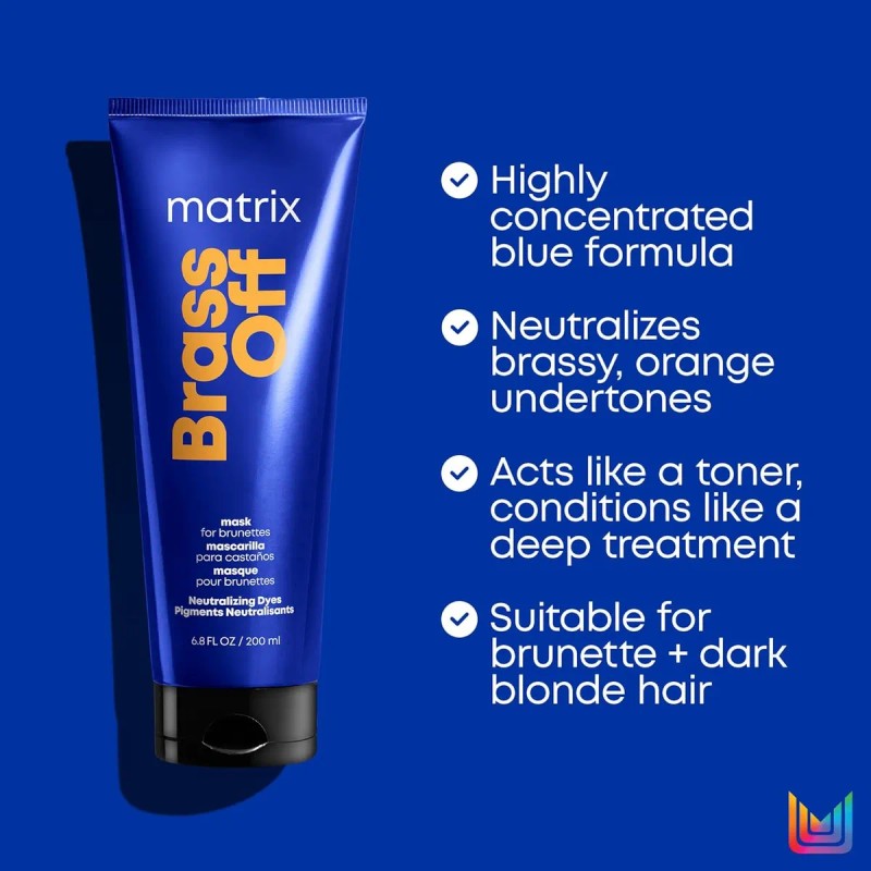Matrix Mascarilla Capilar De Latón Sin Color | Neutraliza Lo