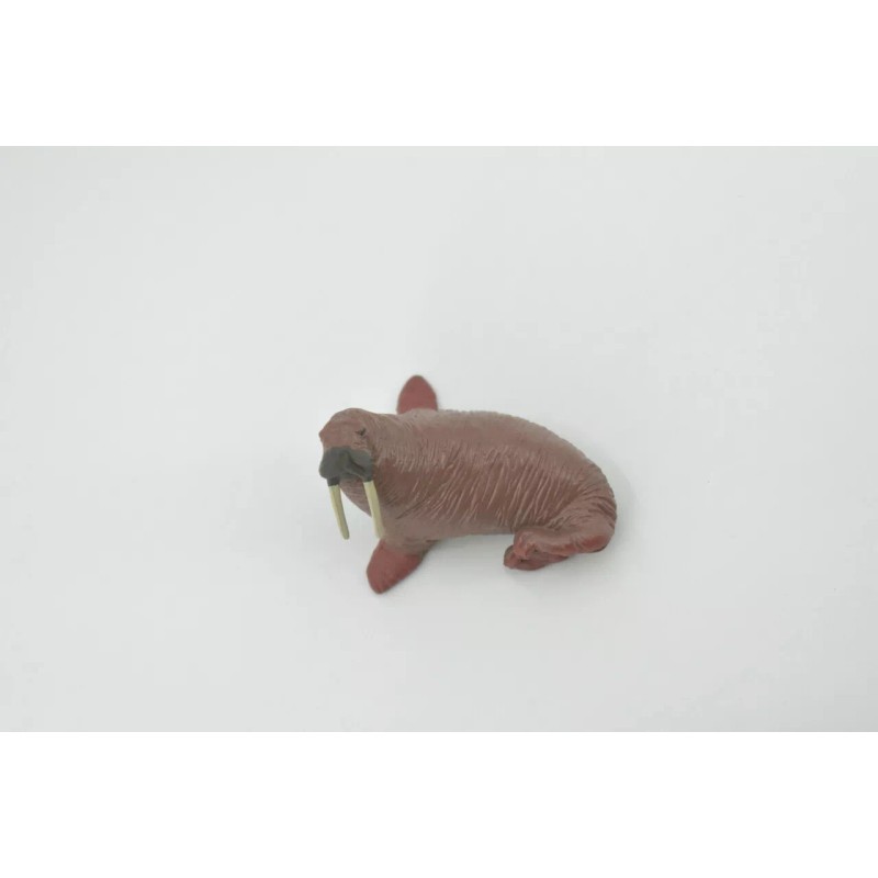 Unbranded Walrus Brown Arctic Rubber Realistic Toy Figure Model Gift
