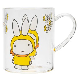 Coji Company 407853 Miffy Miffy Flight Mug, Transparent, 11.8 fl oz (350 ml), Heat Resistant Mug