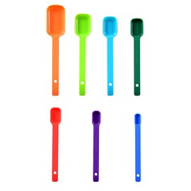 DOTINGHUX Plastic Measuring Spoons 8-Piece,Assorted Colors