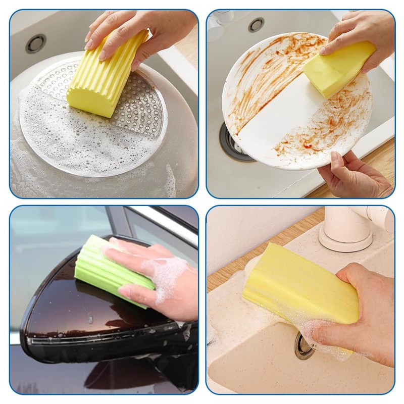 Pack of 4 Dust Sponge, Dump Duster, Water-Absorbing Dust Sponge,