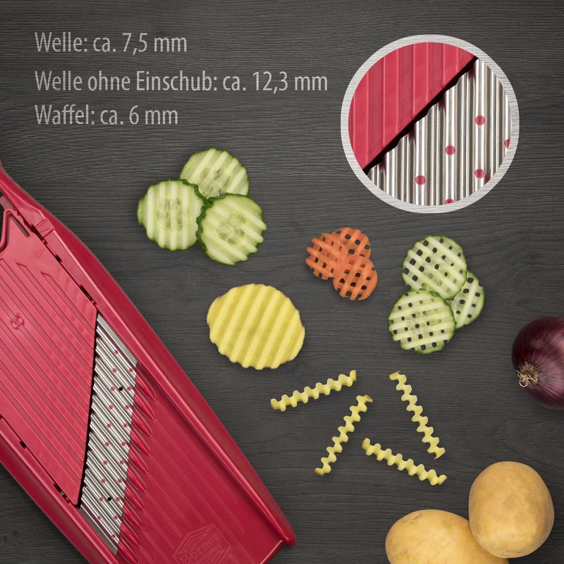 Börner Grater Set (Set of 3) • Wave Waffle +
