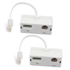 RJ45 to BT RJ11 Secondary Splitter Telephone Adapter RJ45 Plug