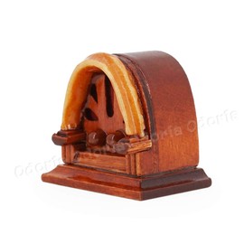 Odoria 1/12 Scale Miniature Vintage Radio Dollhouse Accessories