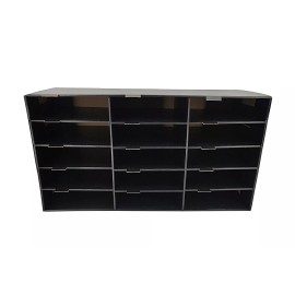 FixtureDisplays Classroom Paper Storage Bin 15 Slot File Organizer Office Classroom 32X13X17"