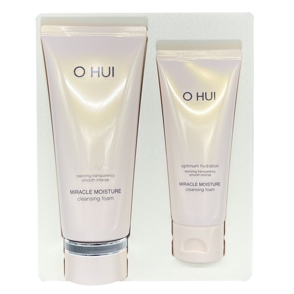 O HUI Miracle Moisture Cleansing Foam 300ml Set / 오휘