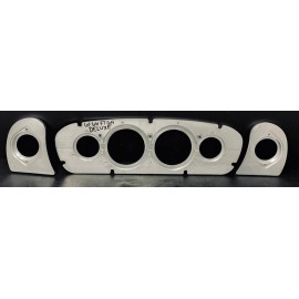 Dolphin Gauges 1961 1962 1963 1964 1965 1966 Ford Truck Deluxe 6 Hole Gauge Dash Insert Billet