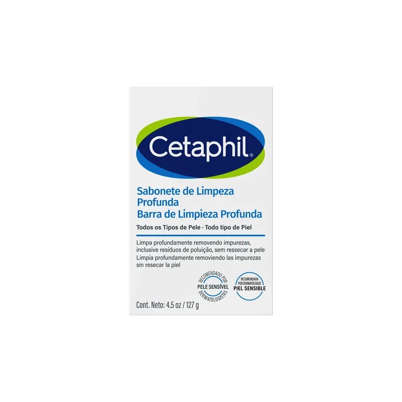 Cetaphil Barra Dermolimpiadora Limpieza Profunda 127 g