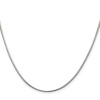 GlittersandGold Sterling Silver 1.5mm Diamond-cut Flat Snake Chain Necklace