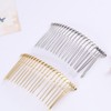 20 Pcs Metal Hair Side Combs 20 Teeth Hair Clip