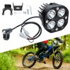 BILLFARO Upgraded Motorcycle Headlight Front Headlamp Bright Lamp,Plug N Play