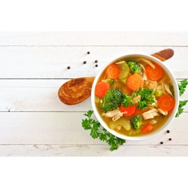 HIC Souffle, Fine White Porcelain, 6-Inch, 32-Ounce, 1-Quart Capacity