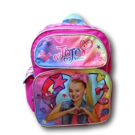 JoJo Siwa Pink Deluxe 16" School Bag Backpack