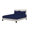 A ATH COLLECTION Egyptian Cotton Fitted Sheet 25 CM Extra