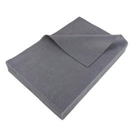 Jtnohx Color Felt, Soft Felt Sheets, 1.4mm Thick 20x30cm Handicraft Felt Fabrics for DIY and Sewing Projects (Light Grey)