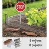 La cordeline Barrier Anti-Limace Copper Netting 2cm x 8m with