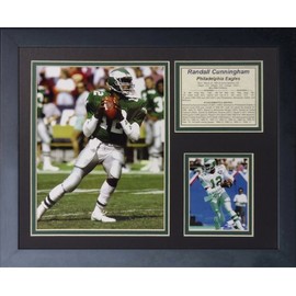 Legends Never Die "Randall Cunningham Framed Photo Collage, 11 x 14-Inch, (11754U)