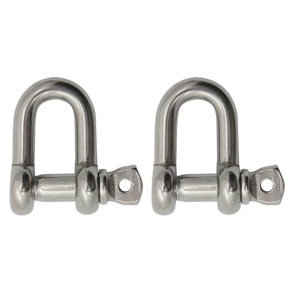 Extreme Max 3006.8276.2 BoatTector Stainless Steel Chain Shackle - 5/8",