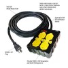 Tower Manufacturing C664502001-13 15 AMP 4-Outlet Circuit Breaker Power Box,