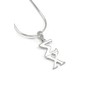 The Collegiate Standard Sigma Chi Fraternity Sterling Silver Lavaliere