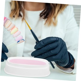 Outanaya 2 Pcs Diy Nail Art Kit Dipping Powder Container French Nail Model Box Nail Art Tool Set