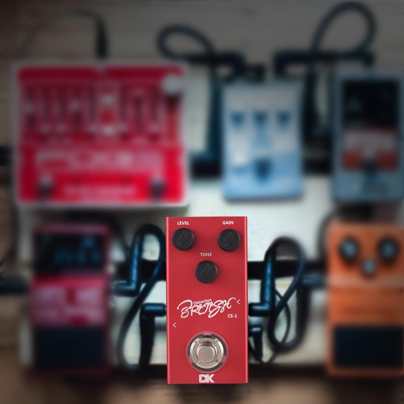 xinyee Classic Distortion Pedal Electric Guitar Effects Pedal True Bypass