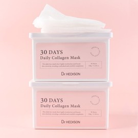 Dr. Hedison 30 Days Daily Collagen Mask Pack (30 sheets) / 닥터헤디슨 30 데이즈 데일리 콜라겐 마스크팩 (30매)