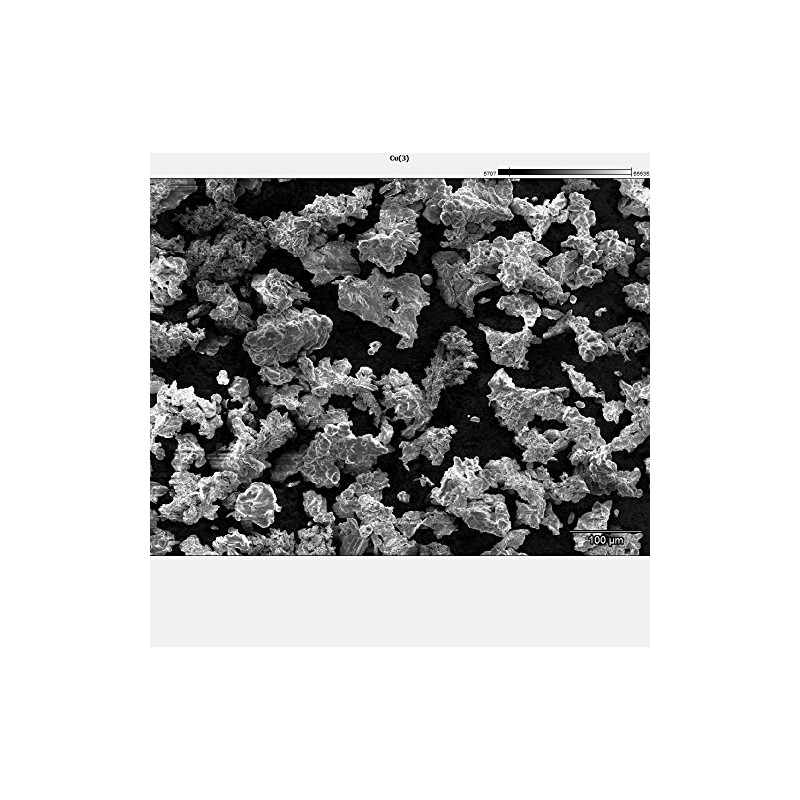 99.5% Copper Powder, 45µm, Pure, Copper Powder, 7440-50-8, Dendritic (100