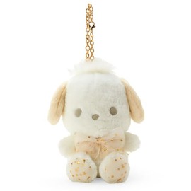 Sanrio 031631 Sanrio Pochacco Mascot Holder Pochacco 4.1 x 3.7 x 3.0 inches (10.5 x 9.5 x 7.5 cm) White Design Series Character