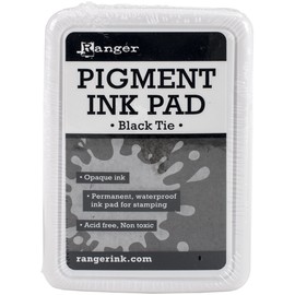 Ranger Black Tie Pigment Ink Pad