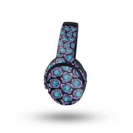 MightySkins Glossy Glitter Skin Compatible with Skullcandy Crusher ANC 2 - Crystalline Roses | Protective, Durable High-Gloss Glitter Finish | Easy to Apply