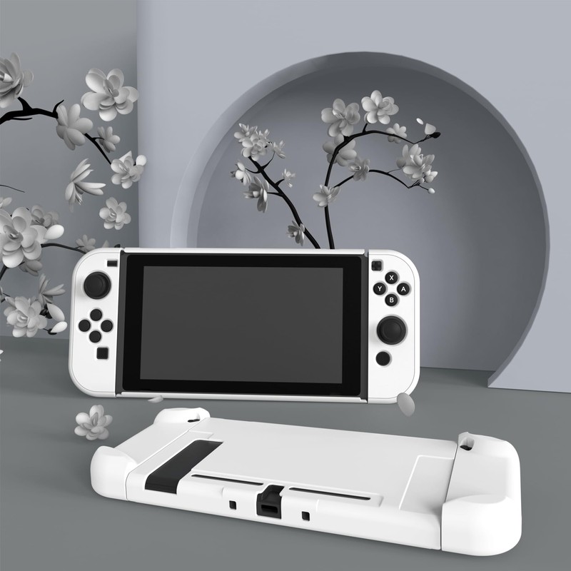 eXtremeRate PlayVital Switch Console Compatible Back Cover, NS Joycon Handheld