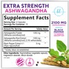 Ashwagandha Supplements 2100 mg - Extra Strength Ashwagandha Capsules for