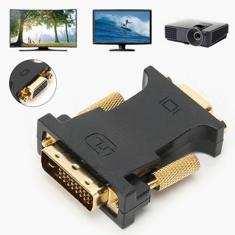 E0401 DVII 24+1 Male to VGA Female Dual Channel with