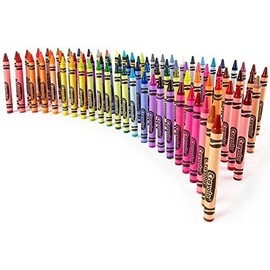 975 Supply 64 Crayons Per Box, Classic Colors, Built In Sharpener, For Kids, School Crayons, Assorted Colors - Box 1