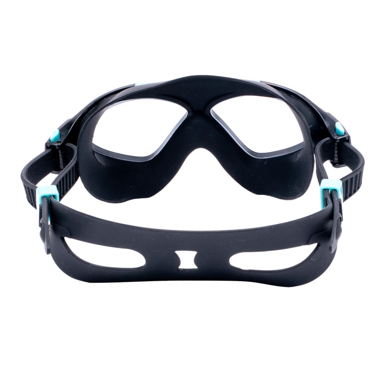 Clear'r Vision Adult Swim Mask, Black/Smoke, Unisex