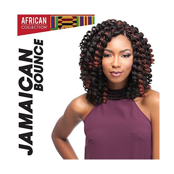Jamaican Bounce 26" - Sensationnel African Collection Crochet Braid (4-Pack,
