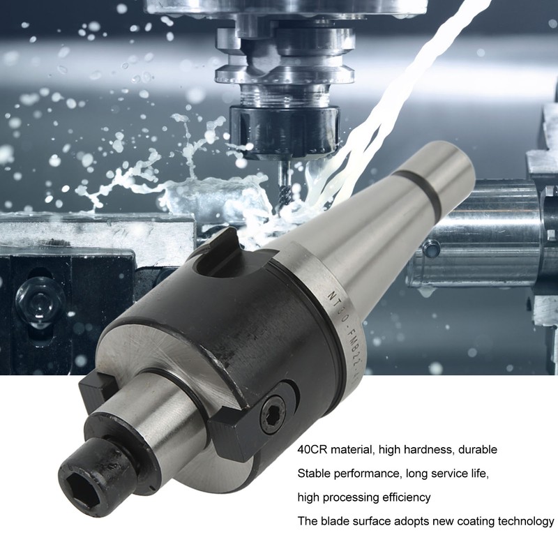 Face Mill Cutter Holder 40cr Alloy Steel High Hardness Surface