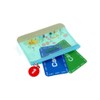Pikmin Flat Mini Pouch, Small Pouch with Toy Diamonds Approx.