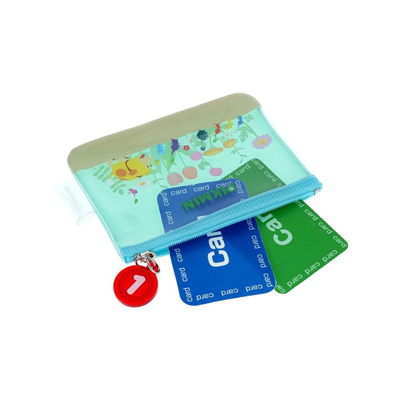 Pikmin Flat Mini Pouch, Small Pouch with Toy Diamonds Approx.