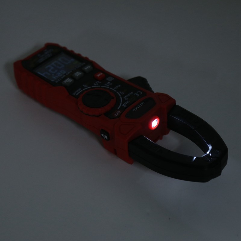 HT208D 6000 Count AC/DC Digital Clamp Meter Multifunctional Multimeter for