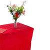 Event Tablecloth, Non-woven Fabric, Red, 70.9 x 23.6 inches (1800