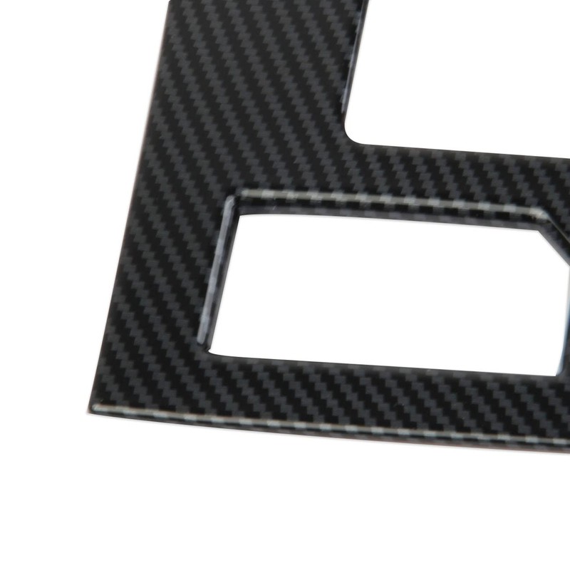 Fewshaw Carbon Fiber Central Control Gear Shift Panel Cover Trim