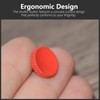 5 Pack Shutter Release Button,Pure Copper Knurled Concave Surface Camera
