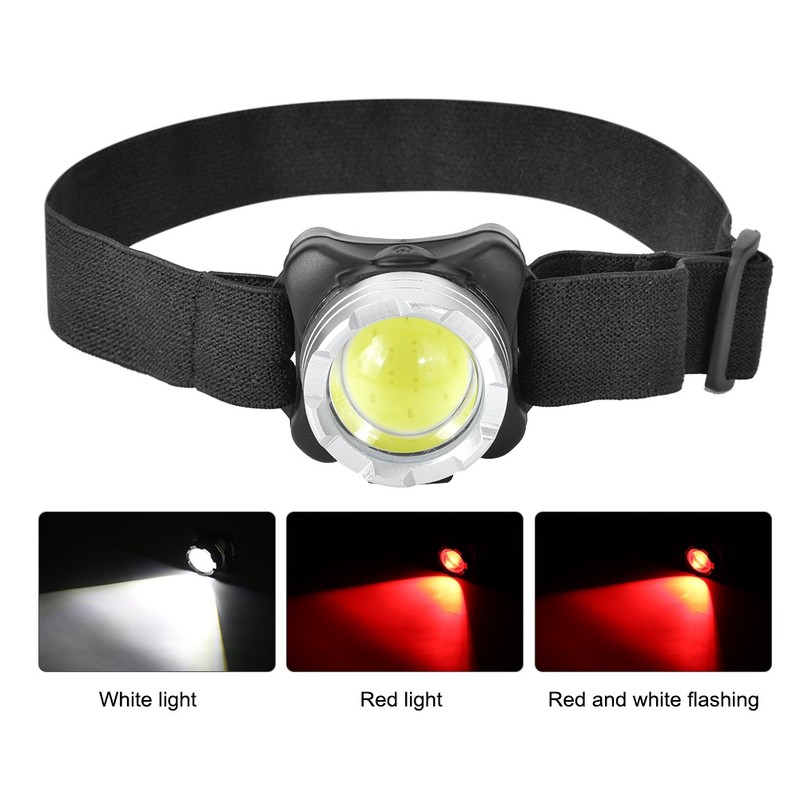 Multifunction Outdoor Super Bright COB LED Headlamp Emergency Fishing Hunting